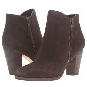 Cole Haan Hayes Bootie in Java Suede - Size 8
